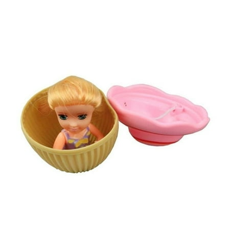 Cup Cake Doll Play House Children's Toy Cake Mini Surprise Doll Deformable Pastry Princess Sweet Girl Birthday Gift