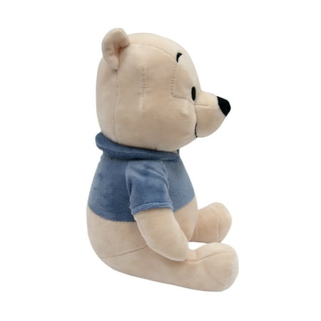 Disney Baby Forever Pooh Beige/Blue Bear Plush – Winnie the Pooh by Lambs & Ivy