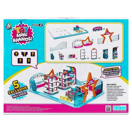 5 Surprise Toy Mini Brands Series 2 Mini Toy Shop Playset by ZURU