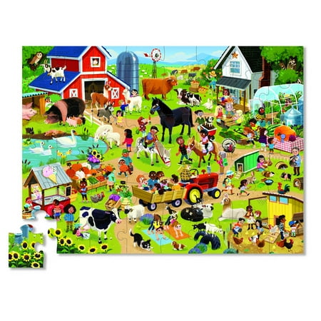 Day at the Museum Jigsaw Puzzle, 48 Piece (Farm)