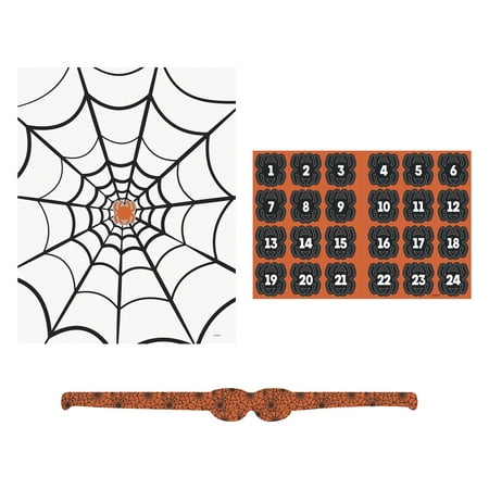 Spider Web Halloween Party Game for 24 Players