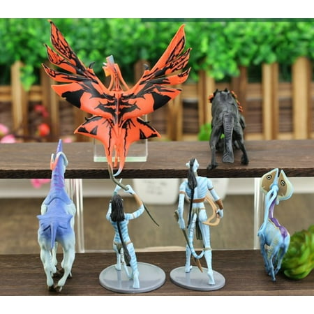 Avatar 8PCS Dolls Birthday Cake Model Solid Home Furnishing Children's Toys(TYPE-A)