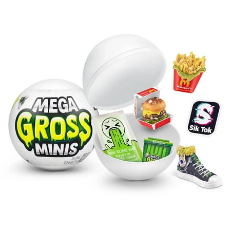 5 Surprise Mega Gross Minis Novelty & Gag Toy by ZURU Ages 4 - 99