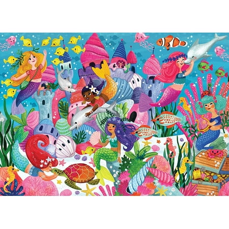 Mermaid Adventure Kids' Floor Puzzle (Other)