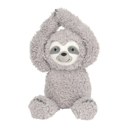 Lambs & Ivy Sloth Plush Gray Stuffed Animal Toy - Speedy