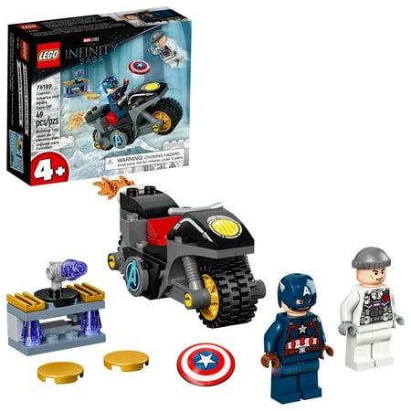 LEGO Marvel Avengers: Captain America and Hydra Face-Off 76189 Collectible Building Toy