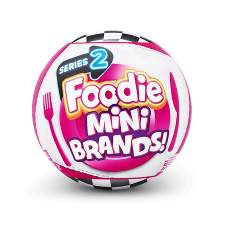 5 Surprise Foodie Mini Brands Series 2 Capsule Novelty & Gag Toy by ZURU