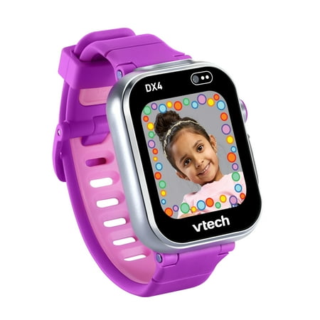 VTech KidiZoom Smartwatch DX4 - Purple Plastic, Metal with Accessories, Baby and Toddler Toys