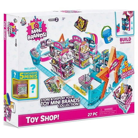 5 Surprise Toy Mini Brands Series 2 Mini Toy Shop Playset by ZURU