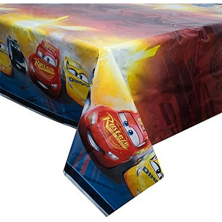 Disney Cars III Plastic Table Cover