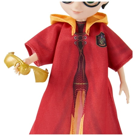 Wizarding World, 8-inch Harry Potter Quidditch Doll Gift Set, for Ages 6+