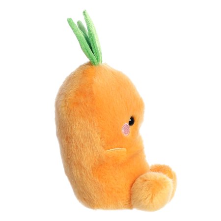 Aurora 5 in. Adorable Pocket-Sized Play Collectable Fun Cheerful Carrot Stuffed Animal Plush Toy, Orange