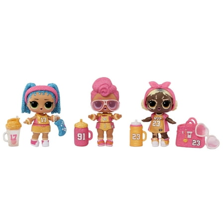 LOL Surprise All-Star B.B.s Sports Sparkly Basketball Series Dolls with 8 Surprises, Great Gift for Kids Ages 4 5 6+