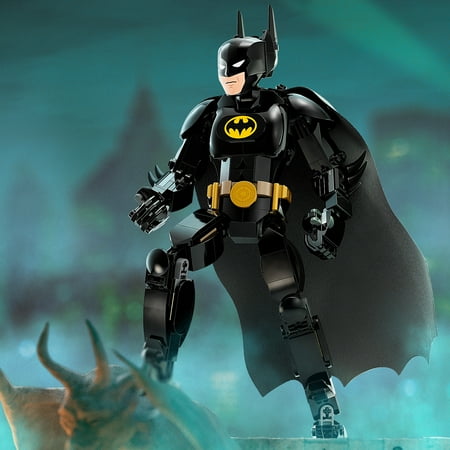 LEGO DC Batman Construction Figure 76259 Buildable DC Action Figure, Fully Jointed DC Toy for Play and Display with Cape from the Batman Returns Movie, Batman Toy for 8 Year Olds