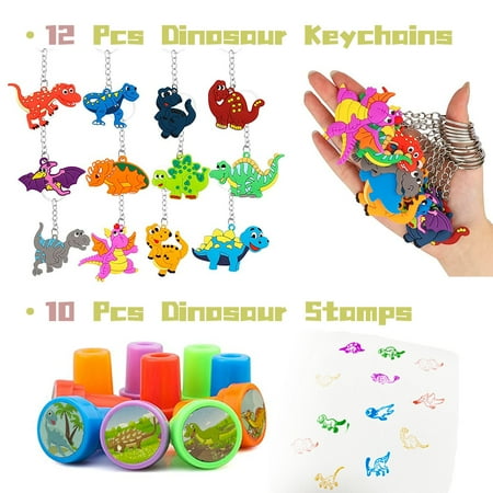 Sytle-Carry 106 Pcs Dinosaur Party Favors for Kids, Birthday Party Supplies, Goodie Bag Stuffers