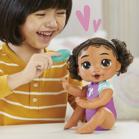 Baby Alive Crawl 'n Play Tilly Tinker, Black Hair, Interactive Baby Dolls, Toys for Preschoolers, Christmas Gifts Girls & Boys, 3+