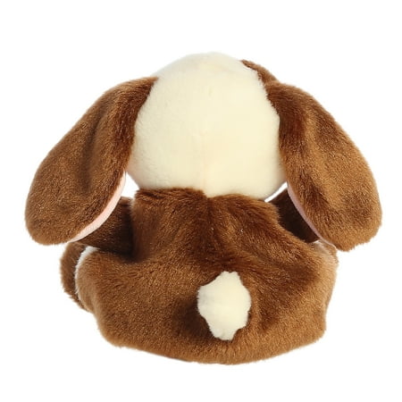 Aurora - Mini Brown Palm Pals - 5" Clover Bunny - Adorable Stuffed Animal