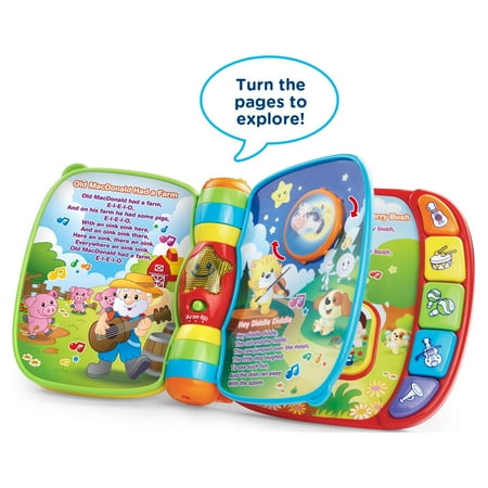 VTech Musical Rhymes Book Classic Nursery Rhymes for Babies