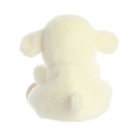 Aurora - Mini White Palm Pals - 5" Woolly Lamb - Adorable Stuffed Animal