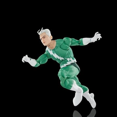 Marvel Legends Series Quicksilver, Retro Marvel Comics Collectible Action Figure, Christmas Stocking Stuffers for Kids, Only at Walmart