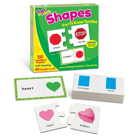 Trend Shapes Fun-to-Know® Puzzles