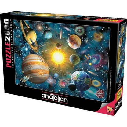 Anatolian Puzzle - Solar System, 2000 Piece Jigsaw Puzzle, Code: 3946, Multicolor