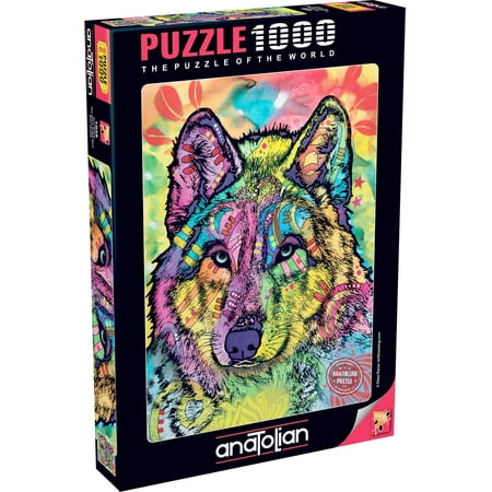 Anatolian ANA1048 Puzzle: 1000 The Stare of The Wolf, Brown