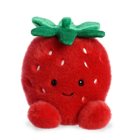 Aurora - Mini Red Palm Pals - 5" Juicy Strawberry - Adorable Stuffed Animal