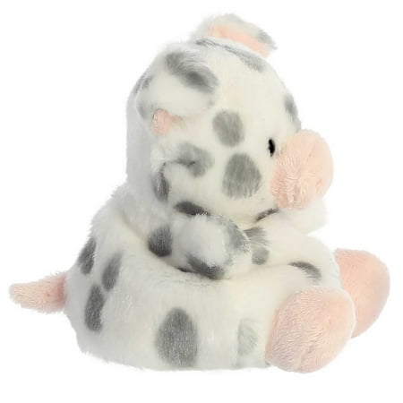 Aurora - Mini White Palm Pals - 5" Piggles Spotted Piglet - Adorable Stuffed Animal