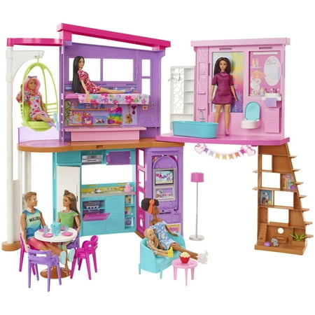 Barbie Holiday House Playset HCD50