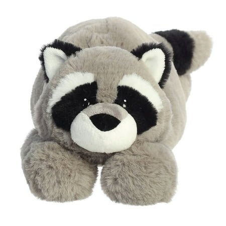 Aurora - Large Gray Snoozles - 18" Raccoon - Laid-back Stuffed Animal