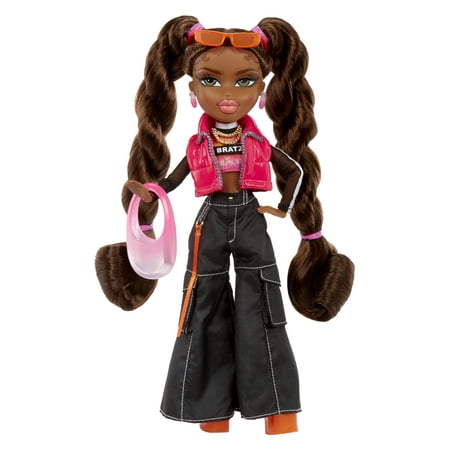 Alwayz Bratz Sasha Fashion Doll with 10 Accessories and Poster, Multicolor