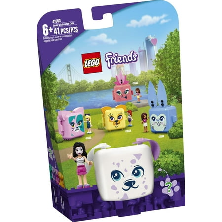 LEGO Friends Emma’s Dalmatian Cube 41663 Building Toy For Kids Who Love Animals (41 Pieces)