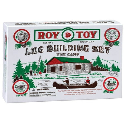 Roy Toy Log Building Set - The Camp