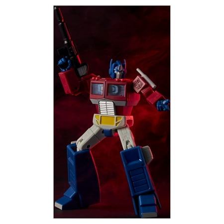 Transformers: R.E.D. Optimus Prime Kids Toy Action Figure for Boys and Girls (4”), Only At Walmart