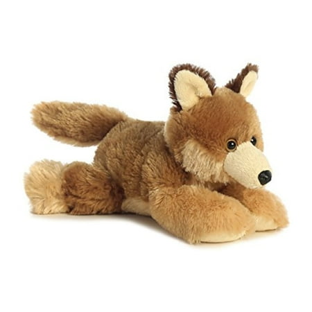 Aurora - Small Brown Mini Flopsie - 8" Clever Coyote - Adorable Stuffed Animal