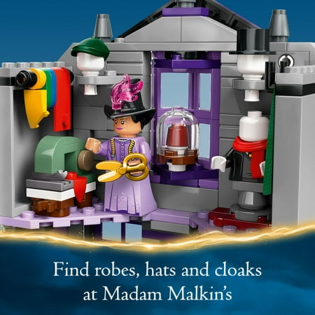 LEGO Harry Potter Ollivanders & Madam Malkin's Robes, Playset for Kids, Halloween Toy for 8 Year Olds, 76439