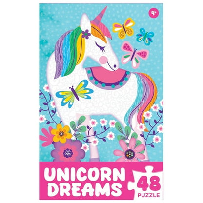 Unicorn Dreams 48 Pieces Interlocking Jigsaw Puzzle for Kids