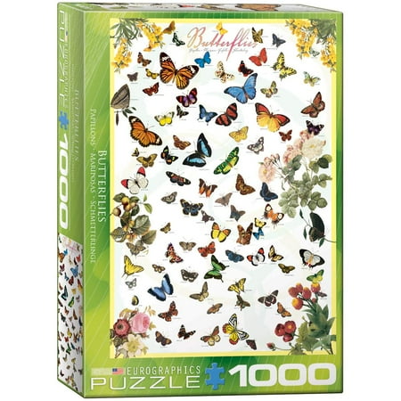 EuroGraphics Butterflies 1000 Piece Puzzle