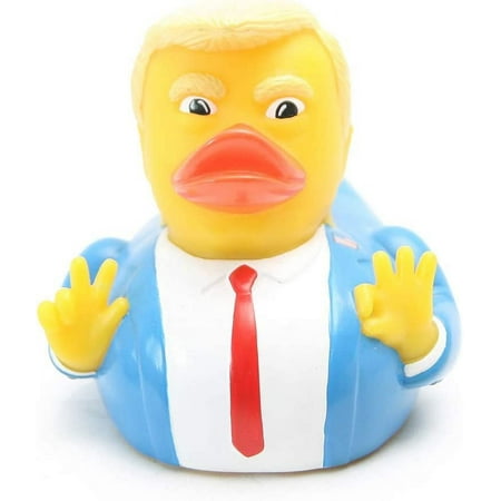 5PCS Shower Duck Child Bath Float Toy Cartoon Trump Duck Bath Shower Water Floating US President Rubber Duck Baby Toy