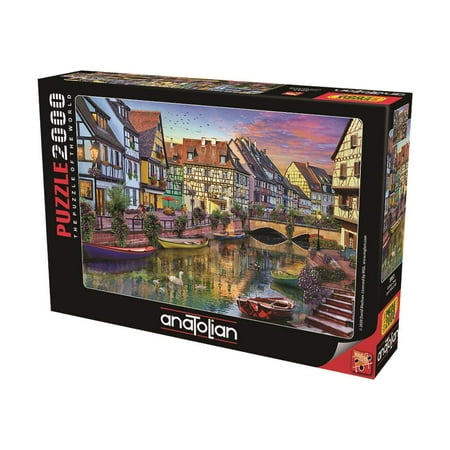 Anatolian Puzzle - Colmar Canal - 2000 Piece Jigsaw Puzzle #3953