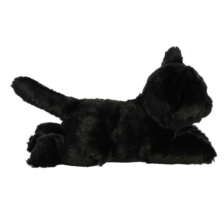 Aurora - Small Black Mini Flopsie - 8" Twilight Cat - Adorable Stuffed Animal