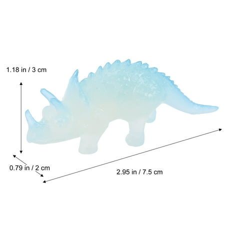 NICEXMAS 48Pcs Small Dinosaur Toys Kids Glow in Dark Dinosaur Model Figures