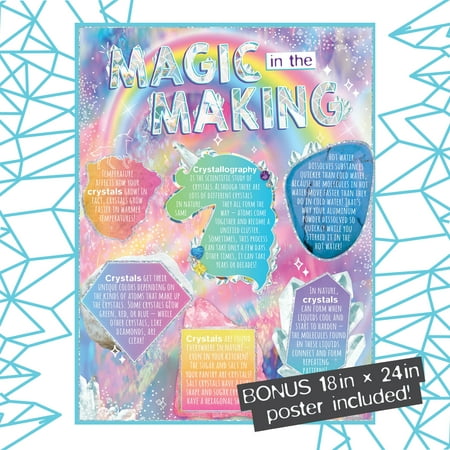 YOUniverse Crystal Growing Unicorn STEAM Activity Kit, Boys and Girls, Child, Ages 8+