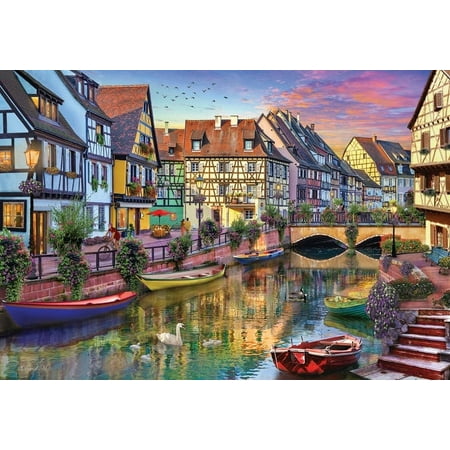 Anatolian Puzzle - Colmar Canal - 2000 Piece Jigsaw Puzzle #3953