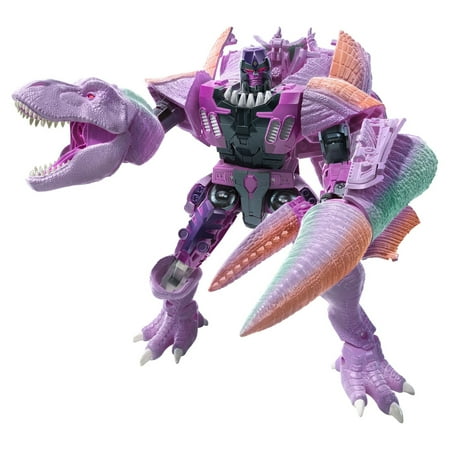 Transformers: Kingdom War for Cybertron T Rex Megatron Kids Toy Action Figure for Boys and Girls (8")