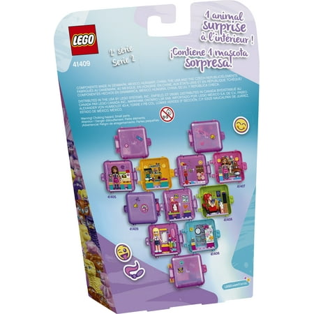 LEGO Friends Emma’s Shopping Play Cube 41409 Building Kit, Includes a Collectible Mini-Doll; Top Gift for Imaginative Play (49 Pieces)