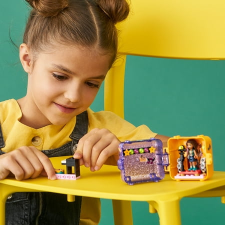 LEGO Friends Andrea's Play Cube 41400 Building Kit, Includes a Pop Star Mini-Doll and Toy Pet (49 Pieces)