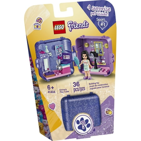 LEGO Friends Emma?s Play Cube 41404 Building Kit, Includes Collectible Mini-Doll (36 Pieces)