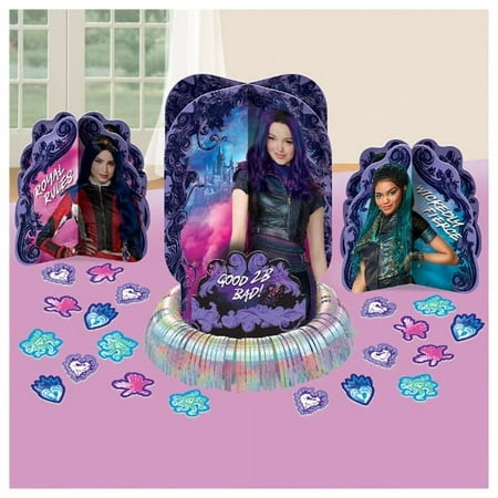 Descendants 3 Movie Disney Kids Birthday Party Centerpiece Table Decorating Kit